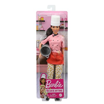 Barbie Kariyer Bebekleri Makarna Şefi Barbie GTW38