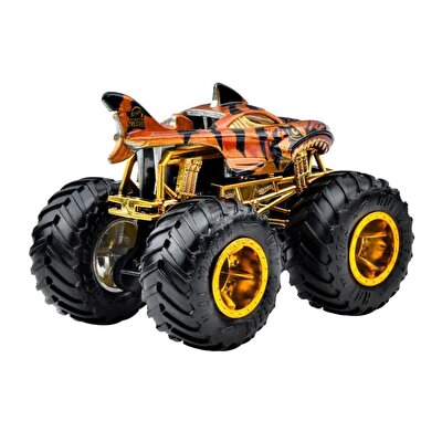 Hot Wheels Monster Trucks Bigfoot Trophy Şampiyonları Hw Tiger Shark JDW02