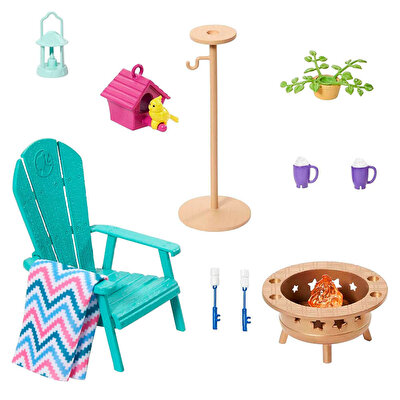 Barbie'nin Ev Dekorasyonu Oyun Setleri HJV33