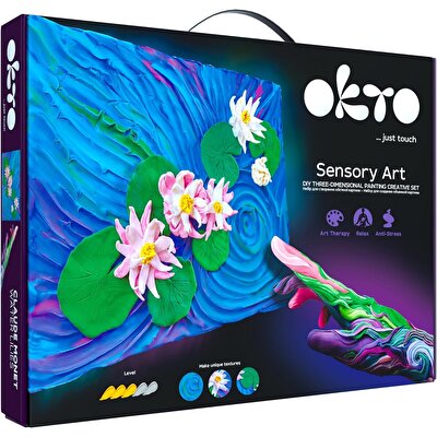 OKTO Water Lilies 3D Duyusal Sanat Seti