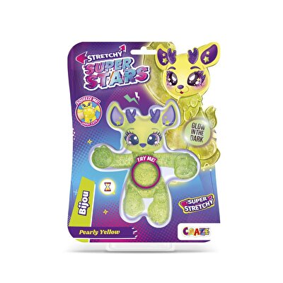 Superstars Pearly Yellow Bijou Stretchy Figür