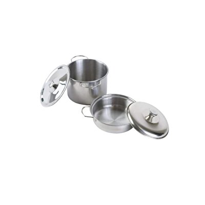 Metal Yemek Tencere Tava Seti 8 Parça