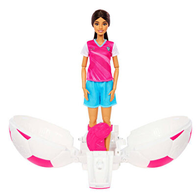 Barbie Team Barbie Roll & Reveal  Futbolcu Bebek ve Aksesuarları JMK20
