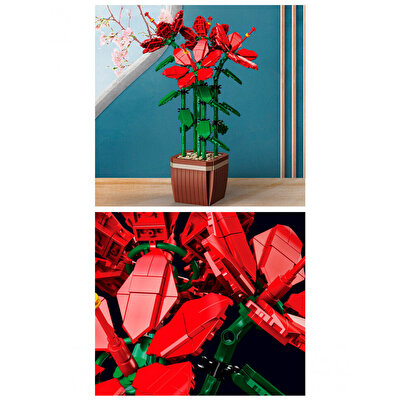 Mega Blok Çiçek Orman Gülü 618 Parça