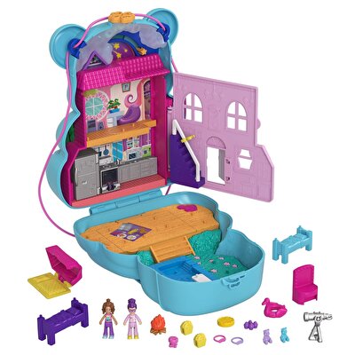Polly Pocket Çanta Olabilen Micro Oyun Setleri Teddy Bear HGC39