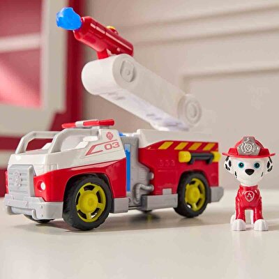 Paw Patrol Fire Rescue Figür ve Kurtarma Aracı Marshall
