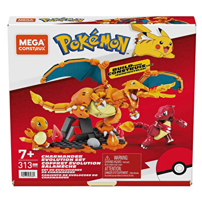 Mega Construx Pokemon Charmander Dönüşüm Seti