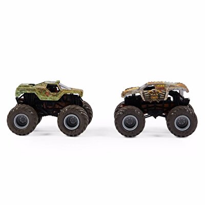 Monster Jam Dirty to Clean 1:64 İkili Araba Seti Soldier Fortune Max-D