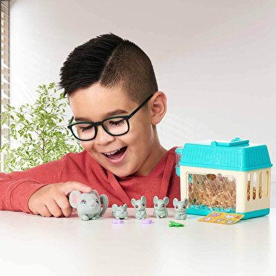 LLP Anne ve Yavruları Mini Fare Oyun Seti 26510