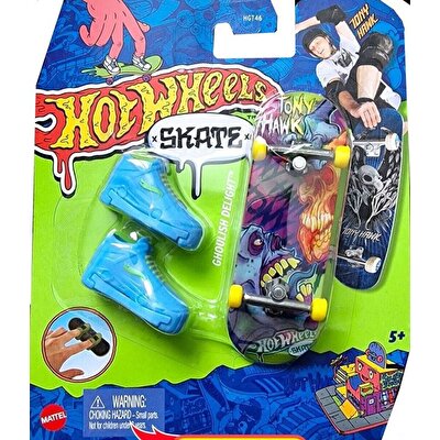 Hot Wheels Skate Parmak Kaykay Ve Ayakkabı Paketleri̇ Ghoulish Delight HNG4545