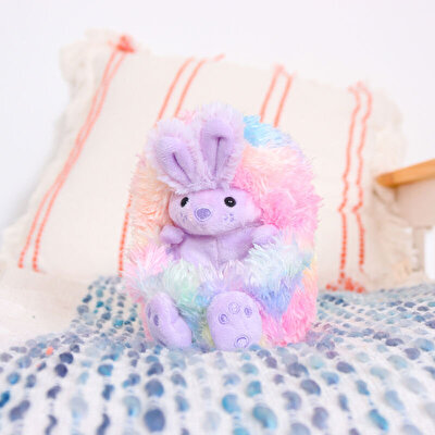 Curlimals Mor Pembe Gıdıklanan Tavşan 3723