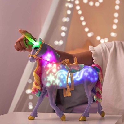 Unicorn Academy Sesli ve Işıklı Unicorn Wildstar 28 Cm