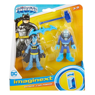 Imaginext DC Super Friends Figürler Classic Batman ve Mr.Freeze GVW25