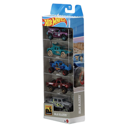 Hot Wheels Beşli Araba Seti Baja Blazers JBJ82