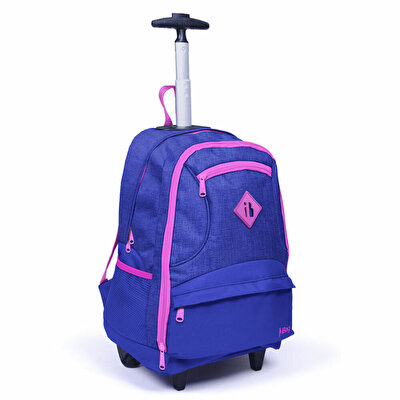 Ibag Çekçekli Lila Sırt Çantası 14361