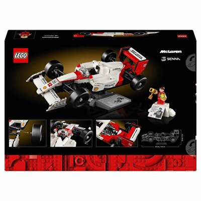 LEGO Icons McLaren MP4/4 ve Ayrton Senna 10330
