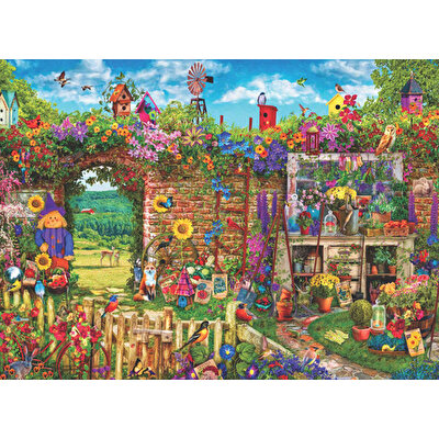 Anatolian Puzzle 1000 Parça Kalabalık Bahçe