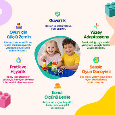Esnek Blok Aktivite Zemin Sarı
