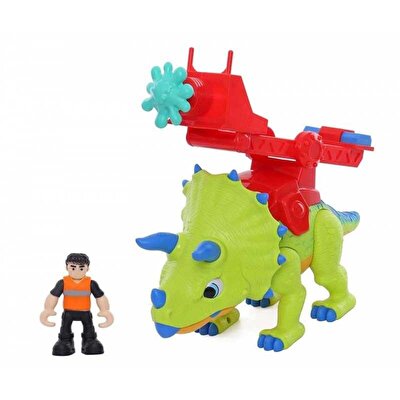 Triceratops Sesli Dino Troop Çocuk Oyun Seti