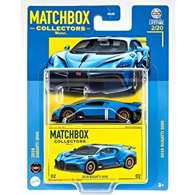 Matchbox Premium Arabalar 2018 Bugatti Divo HVW14