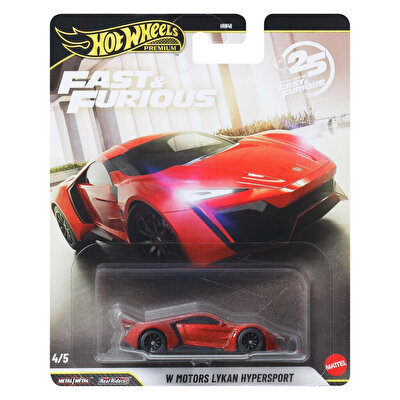 Hot Wheels Hızlı ve Öfkeli Premium Arabalar W Motors Lykan Hypersport JHW70