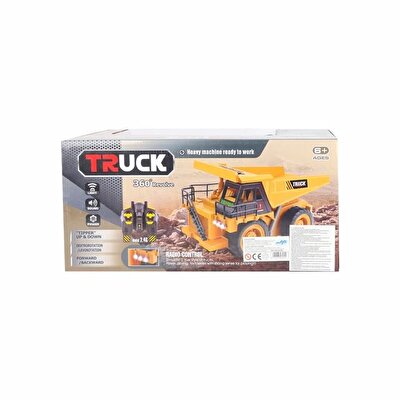 2.4G 6W R/C Fonksiyonlu Uzaktan Kumandalı İnşaat Motoru Pilli