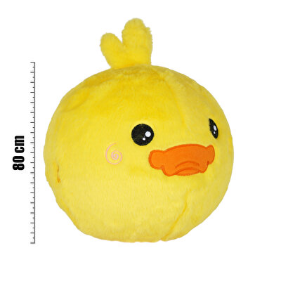 Peluş Civciv Top Yastık 80 Cm