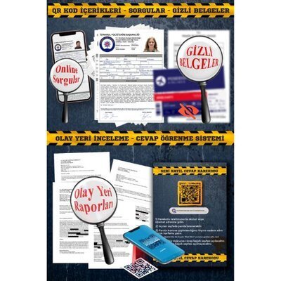 Çözülmemiş Davalar Seri Katil Dedektif Oyunu