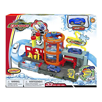 Express Wheels Oto Yıkama Renk Değiştiren Oyun Seti