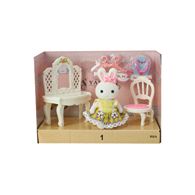 Bay Dreamy Mini Tavşan Aksesuarlı Şifonyer Seti