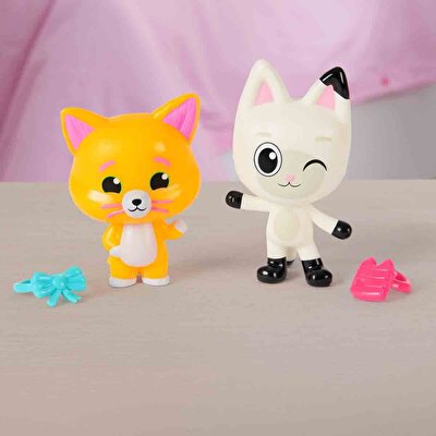 Gabby’s Dollhouse 2’li Figür Paketi Pandy Paws ve Chumsley
