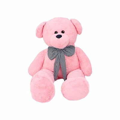 Büyük Kurdeleli Pembe Peluş 150 cm