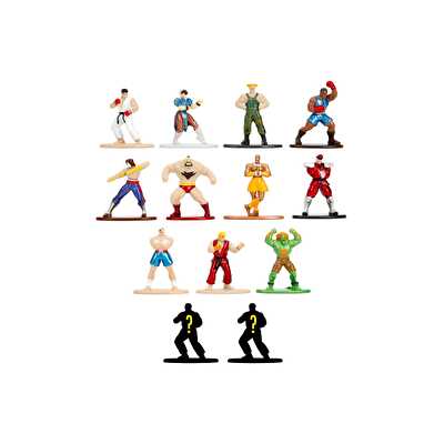 Jada Street Fighter Nano Koleksiyon Figürler Sürpriz Paket
