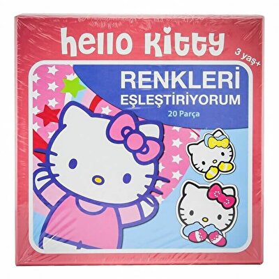 Hello Kitty Renkleri Eşleştiriyorum 20 Parça