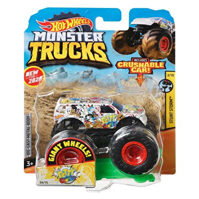 Hot Wheels Monster Trucks 1:64 Arabalar Potty Central GJD97