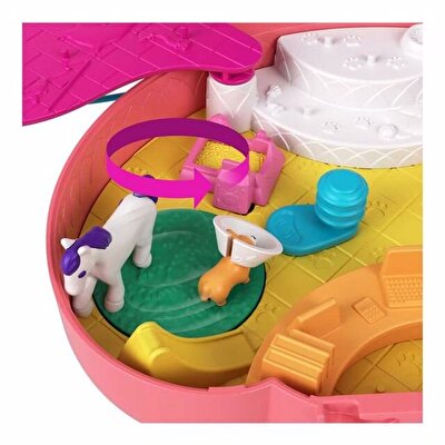 Polly Pocket Çanta Olabilen Micro Oyun Setleri Cuddy Cat HGT16