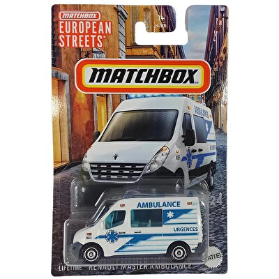 Matchbox European Streets Renault Master Ambulance HVV43