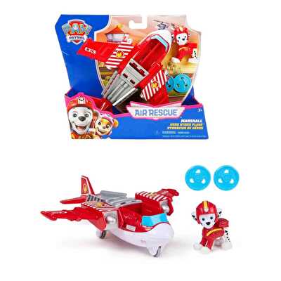 Paw Patrol Air Rescue Figür ve Kurtarma Aracı Marshall