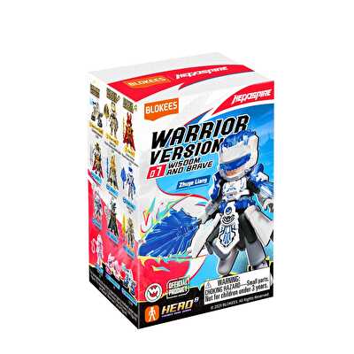 Blokees Herospire Warrior S7 Wisdom And Brave ürpriz Figür Yapım Seti