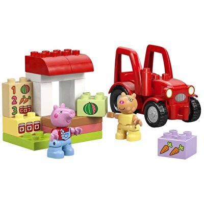 LEGO DUPLO Peppa Pig Traktör ve Pazar 10468