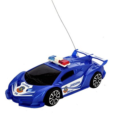 Uzaktan Kumandalı 2 Fonksiyonlu Jandarma Trafik Aracı Mavi