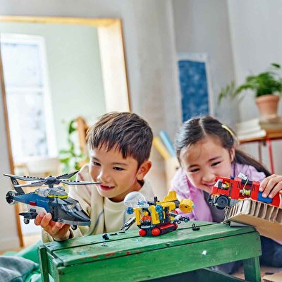 LEGO City Helikopter İtfaiye Kamyonu ve Denizaltı Karışımı 60462