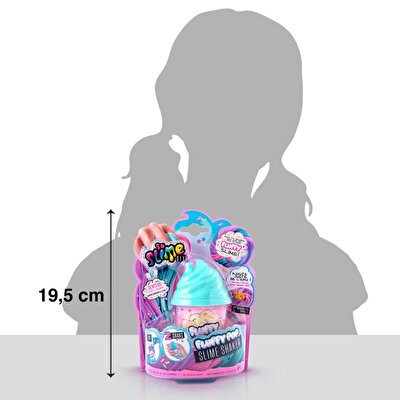 So Slime Fluffy Slime Shaker Mavi