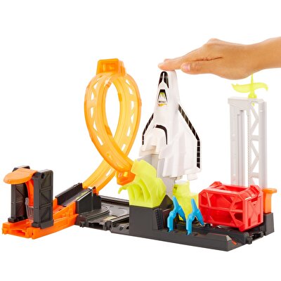 Hot Wheels Tekerlekli Yarış Dünyası Oyun Seti Roket Temalı GTT75