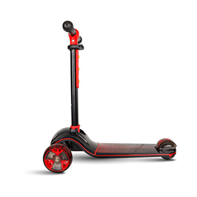 Hattrick Twist Işıklı Kırmızı Scooter SCS110