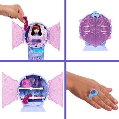 Disney Frozen Jewel Reveal Buz Patencisi Anna Sürprizli Bebek ve Aksesuar Seti JMC94