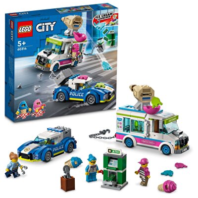 LEGO® City Dondurma Kamyonu Polis Takibi 60314