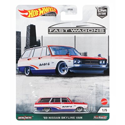 Hot Wheels Car Culture Arabalar 69' Nissan Skyline Van GRJ68