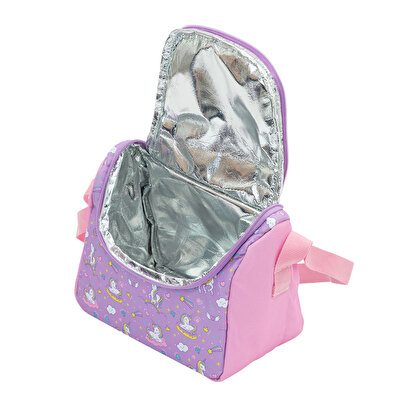 Kaukko Kids&Love Unicorn Desenli Termos Beslenme Çantası