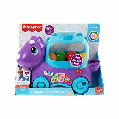 Fisher Price Sesli ve Işıklı Eğlenceli Dinozor HNR55
